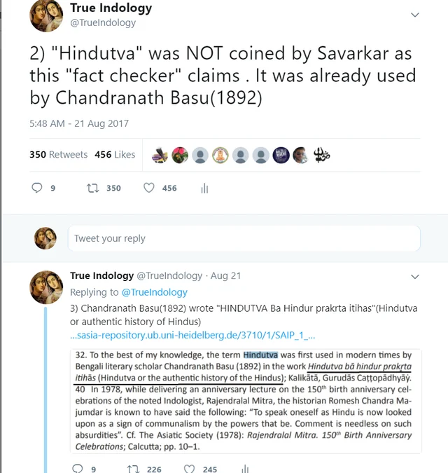 ‘True Indology’ Responds