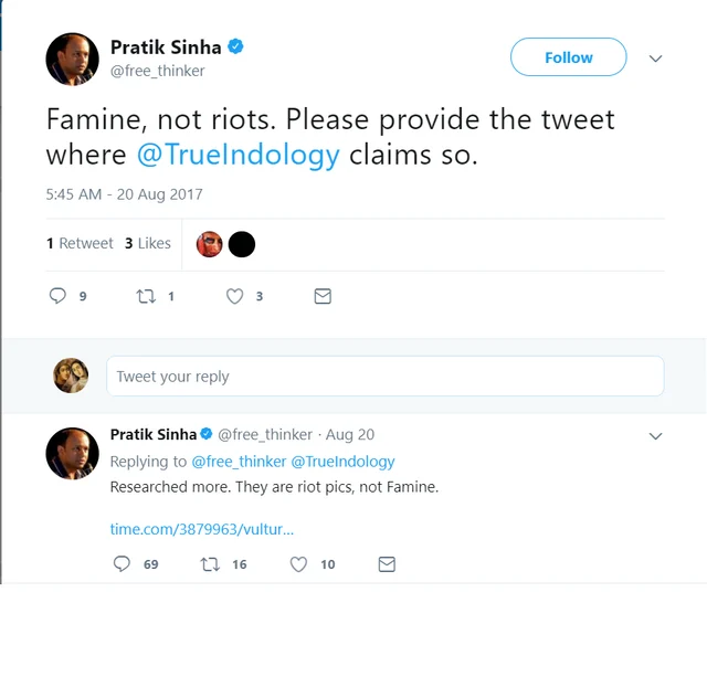 ‘True Indology’ Responds