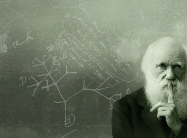 (Charles Darwin, with his ‘tree of life’)