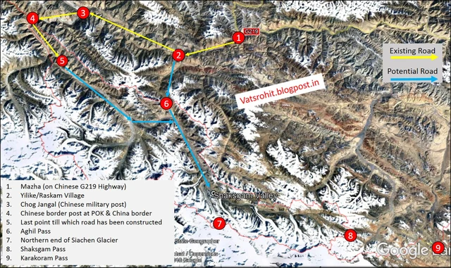 Is China’s Road In Kashmir’s Shaksgam Valley A Threat To India?