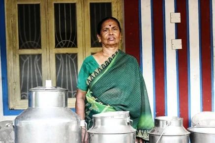 Rising cattle thefts in the state have forced Kalyani Amma, who once owned 50 cows, to take up the job of a sweeper in a college. 