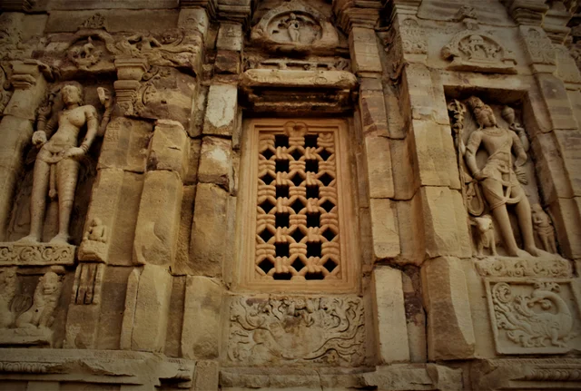 Chalukya-era windows from Swarajya Heritage tour, 2018
