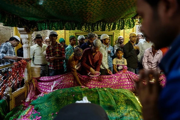 A view of Hazrat Nizamuddin Aulia. (Chandan Khanna/AFP/Getty Images)