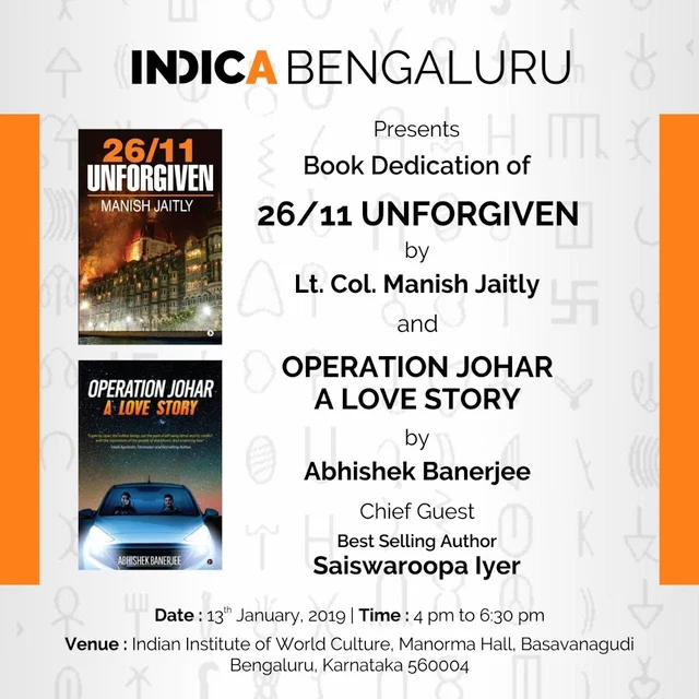 Attention Bengaluru! Two Book Dedications Coming Your Way This Sunday