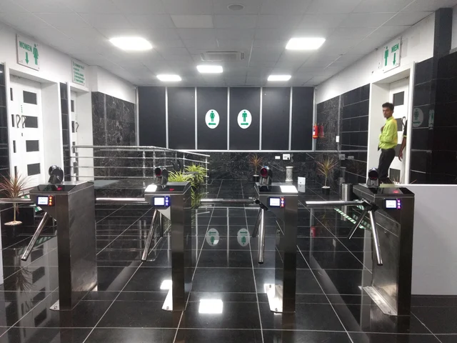 Singh’s view is that the turnstiles will help inculcate discipline among users (Srikanth Ramakrishnan/Swarajya)