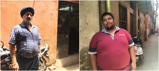 Harjinder Singh (left) and Aftab Alam (right)