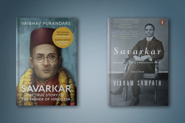 Covers of the two books.