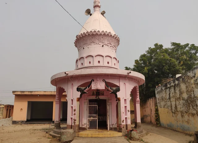The Chamunda temple in Rakheda village.
