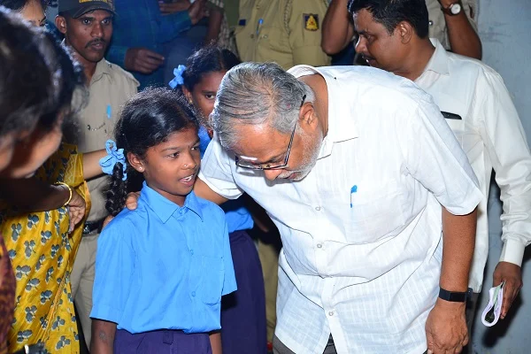 Suresh Kumar during <em>shaala vastavya</em>