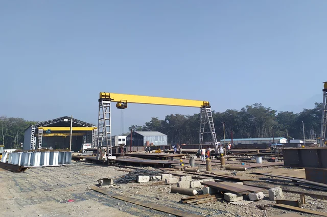 Construction work in progress.