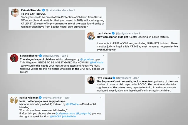Exclusive: FIR For ‘False Reporting’ After Media And Twitter Users Cried ‘Rape’ By Cops In Saadat Madrassa During Anti-CAA Stir In UP