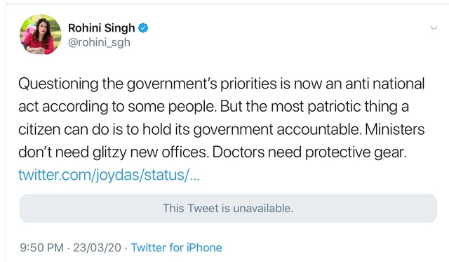 ‘AIIMS Doctor’, Who Swarajya Exposed As Congress Worker, Spreads Fake News Amid Coronavirus Scare