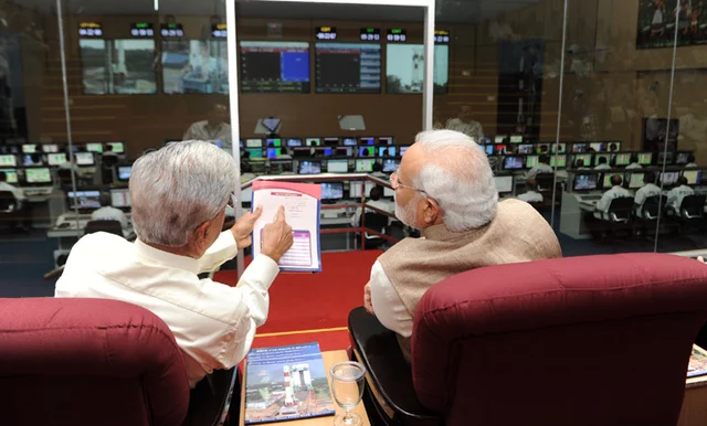 Prime Minister at ISRO (PMO) 