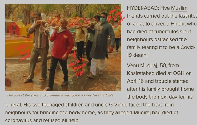 Exclusive: Family Of Hindu Man Refutes Report That Muslims Organised His Last Rites, Says ‘Fake News’ Made Them Laughing Stock