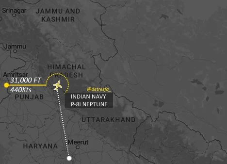 Explained: Why A P-8I Aircraft Of The Indian Navy Was Seen Flying Towards Ladakh Amid India-China Standoff