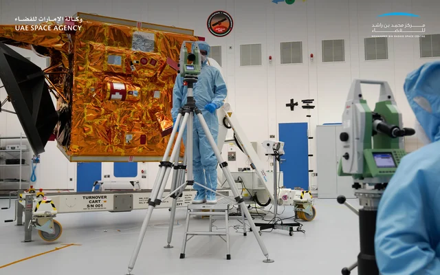 'Hope' astronauts at work.