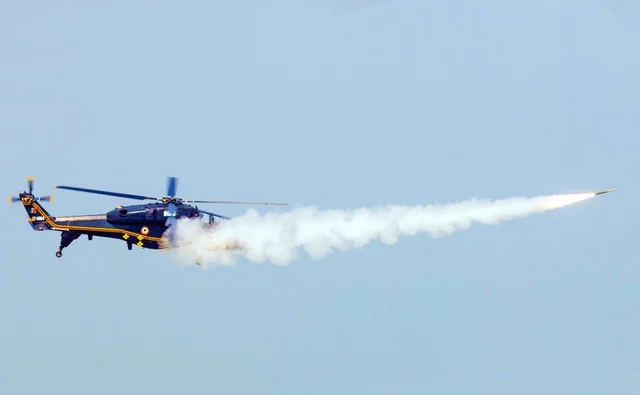 LCH firing an MBDA Mistral air-to-air missile. 