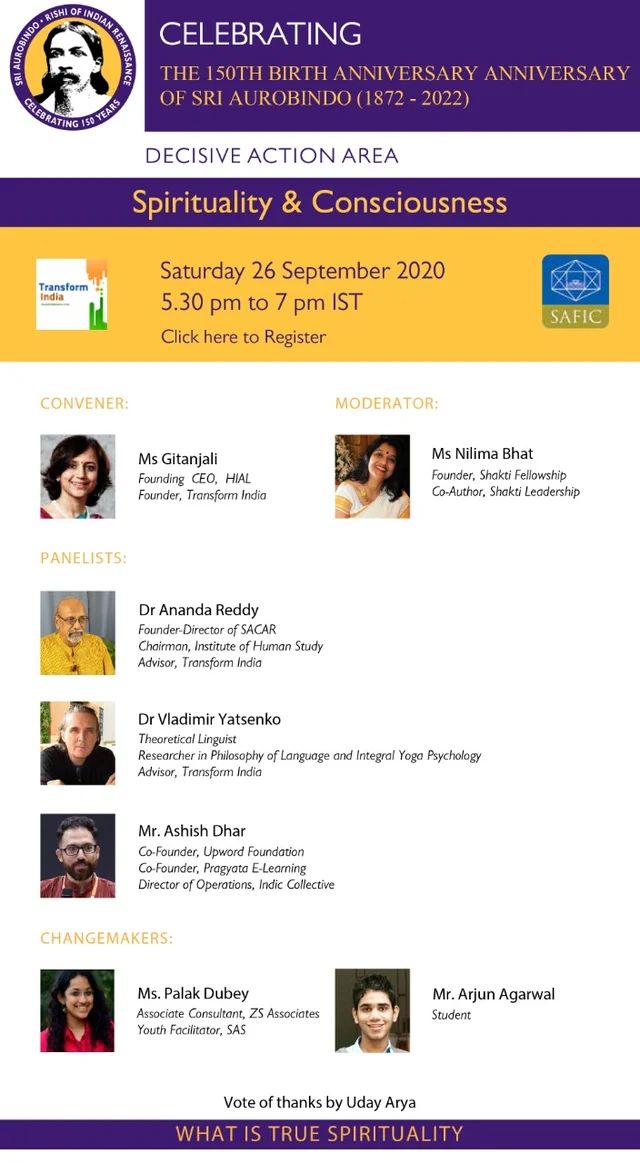 Transform India: A Platform for National Self-Discovery And New Creation