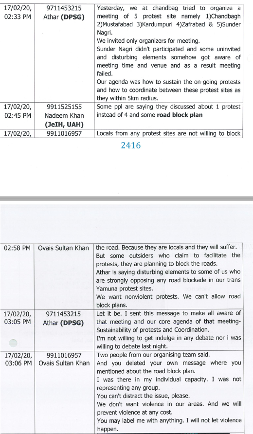 Chronology Of Conspiracy: How They Orchestrated Anti-CAA Protests And Violence In Delhi, Riots Chargesheet Explains