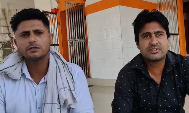 Rajan Kumar (left) and Vikas Tanwar