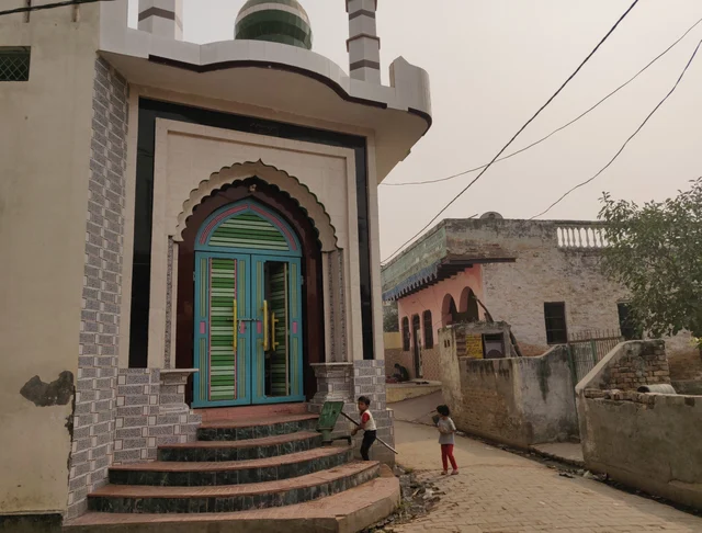 A view of the mosque