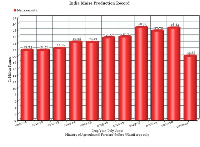 India’s Maize Exports At Six-Year High: Here’s What Stakeholders Say Whether The Trend Can Be Sustained