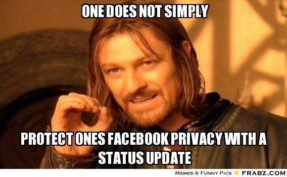 Facebook responds to privacy meme hoax