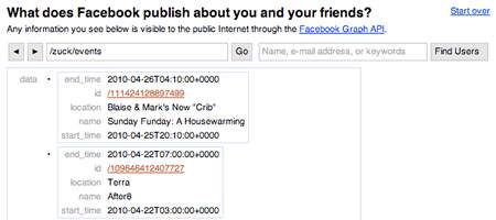 New privacy hole in Facebook makes Zuckerberg's party plans public