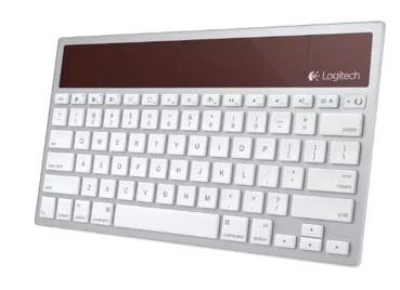 Logitech touts wireless solar keyboard for Apple gear