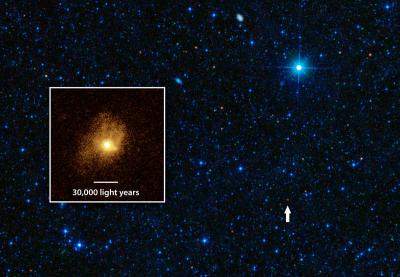 This galaxy turns gas into stars