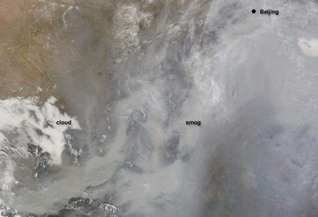 NASA links urban population with air pollution