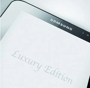 Samsung unveils $1,000 "Luxury" Galaxy Tab