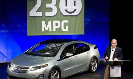 2011 Volt gets stunning 230 mpg EPA rating