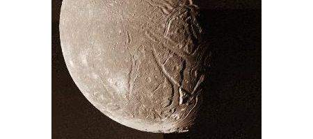 Uranus tipped over by several collisions