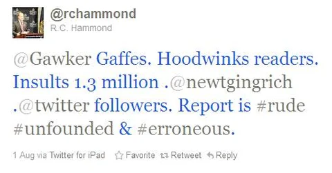 Gingrich accused of buying followers, Twittergate ensues