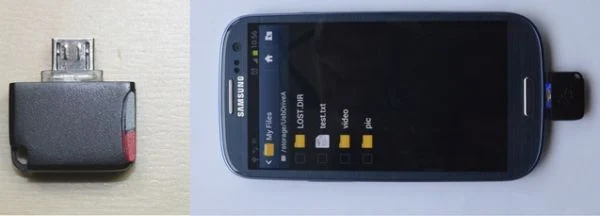 Mini MicroSD Reader adds external storage to your Android device