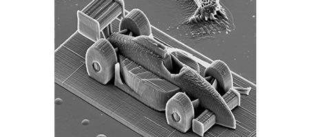 3D printer knocks out tiny objects - fast