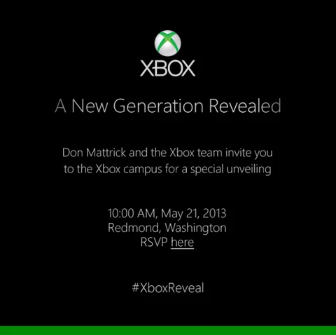 Microsoft to reveal next-gen Xbox 720 on May 21