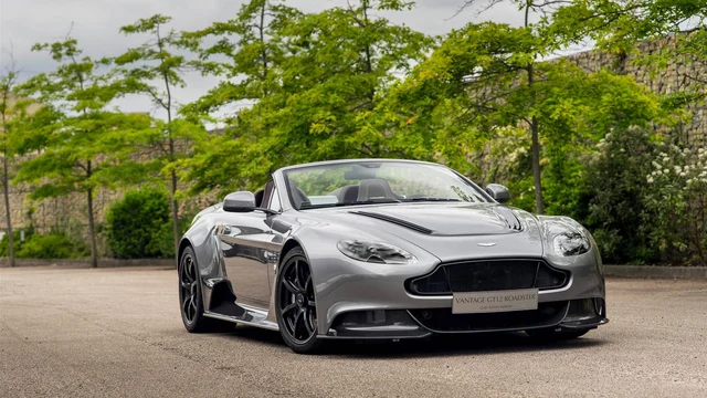 A Glimpse at The Aston Martin Vantage GT12 Roadster