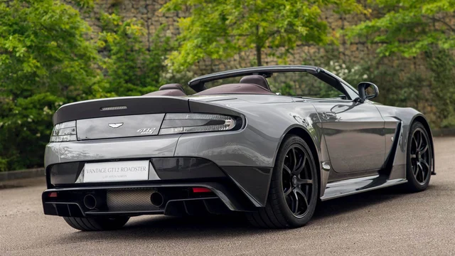 A Glimpse at The Aston Martin Vantage GT12 Roadster