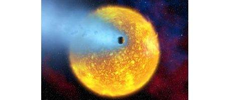 New-found exoplanet is evaporating away