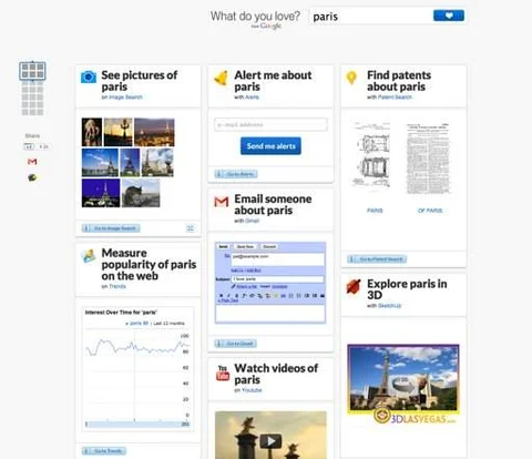 Google wants to find "what you love"