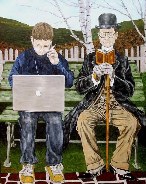 Technology causing new generation gap
