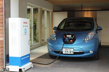Nissan: Our electric car can power your home