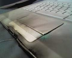 Dude, your MacBook is on fire!