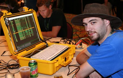 A wireless hacking computer that can't be hacked