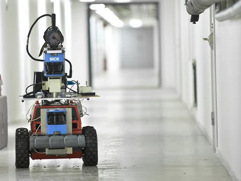 Gasbot is a methane-sniffing landfill robot