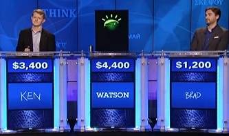 IBM's "Watson" computer beats human players in Jeopardy