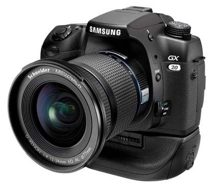 Samsung unveils 14.6 megapixel DSLR camera