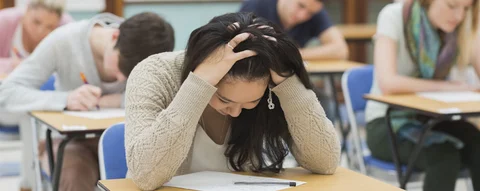 Stress of Graduate School Tests